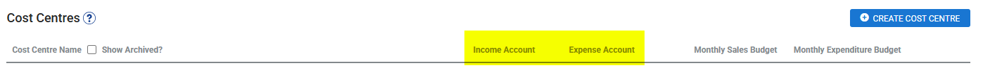 Accounts Setup on Cost Centre.png